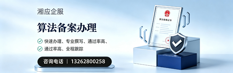 龙岩算法备案申报服务