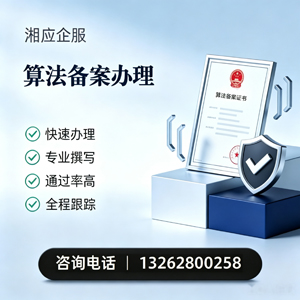 龙岩算法备案申报服务